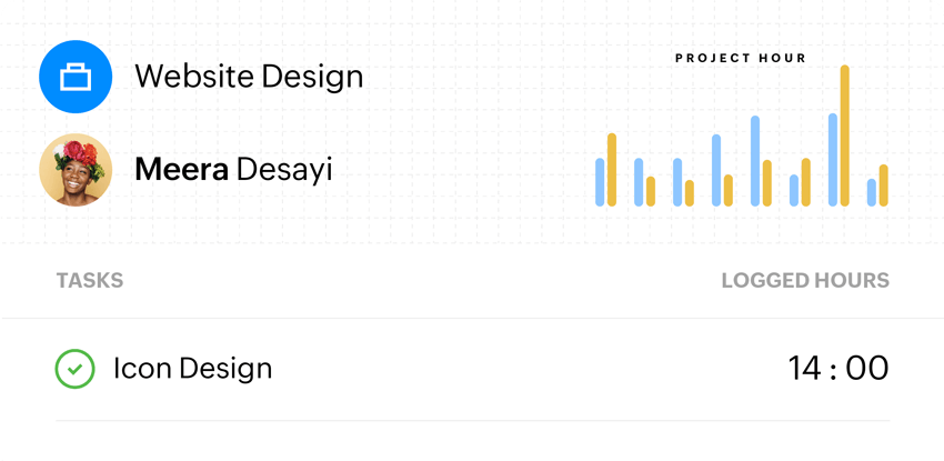 Illustration of a sample invoice with essential details like amount, invoice date, due date etc.  